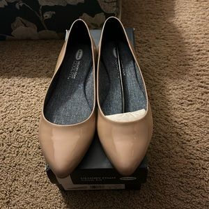 Dr. Scholls Really Closed Toe Ballet Flats, size 8